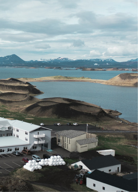 Charred Wood Shingles and Concrete Embrace Nature in a Brewery Spa Retreat