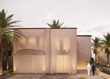 3d-Printed Earth Materials and Traditional Water Channels in Arid Residential Design