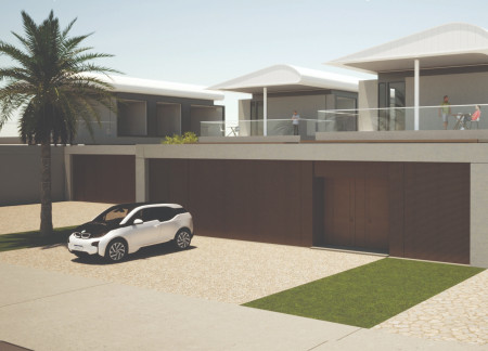 Natural Ventilation and Rainwater Harvesting in Sustainable Polymer Concrete Homes