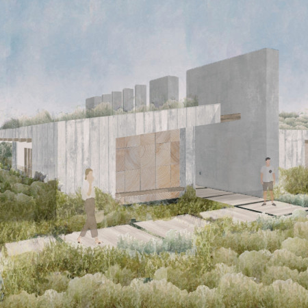 Charred Wooden Shingles and Geothermal Heating in a Nature-Inspired Spa Retreat