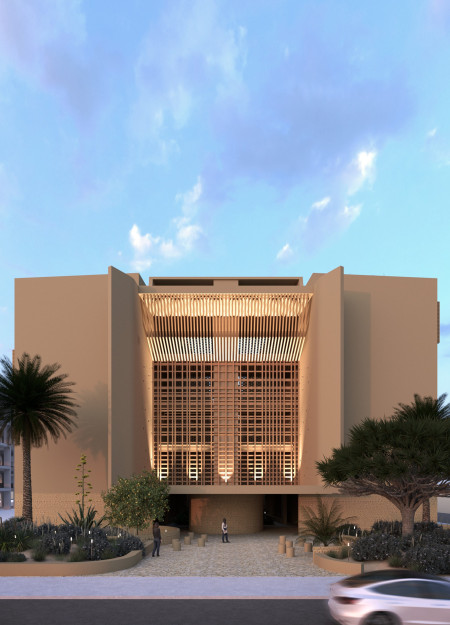 Integrating Mascarena Screens and Precast Concrete in a Sustainable Urban Dwelling