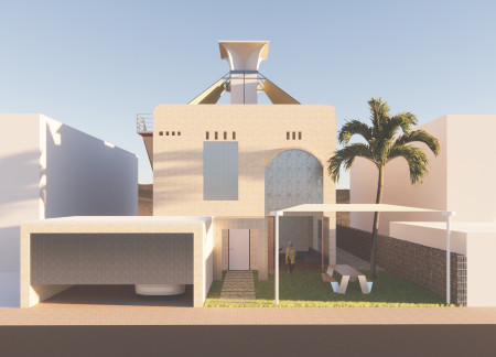 Passive Cooling Through Modern Wind Towers with Sustainable Foamed Aluminum and Mgo Concrete