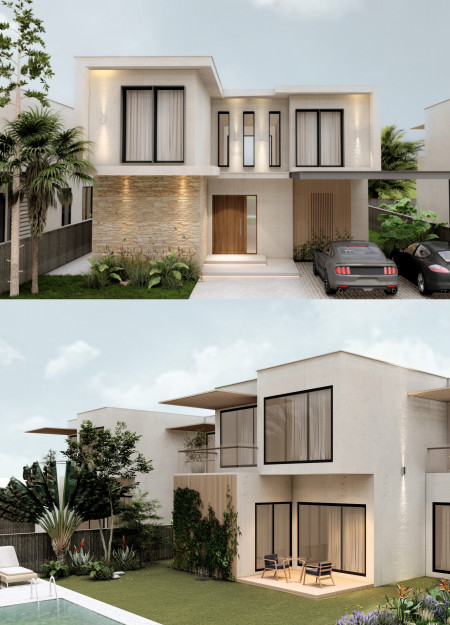 Modular Home Featuring Thermo-Shield Roofing and Sustainable Glass Facades