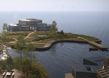 Hemp Insulation and Spruce Construction in a Community-Centric Senior Living Environment