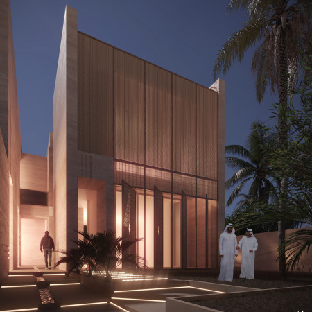 Charred Wooden Shingles and Cross-Laminated Timber Panels in a Community-Centric Multi-Purpose Space