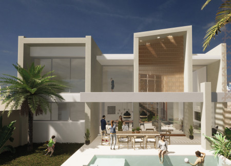 Charred Wooden Shingles and Cross-Laminated Timber Panels Define a Modern Community Hub