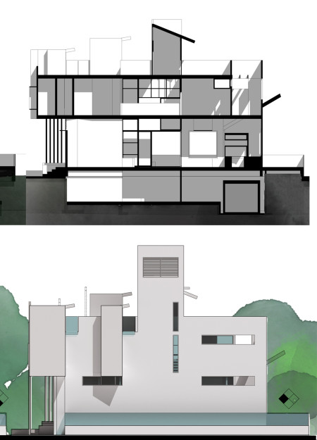 Charred Timber Cladding and Passive Ventilation in a Sustainable Urban Residence