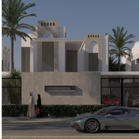 Masonry and Natural Light Enhance Biophilic Design in Emirati Community Housing