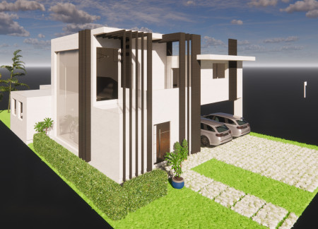 Charred Wooden Slats and Expansive Glass Create a Modern Family Retreat