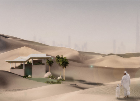 Thermal Mass and Palm Waste Insulation in Sustainable Desert Housing