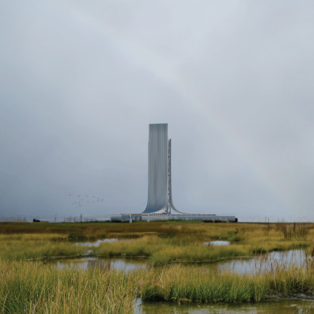 Reflective Structures Enhancing Community Engagement Through Recycled Steel and Acrylic Elements