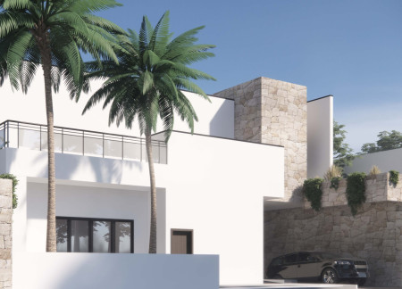 Natural Stone Facade and Passive Cooling Through a Unique Malaqf Design