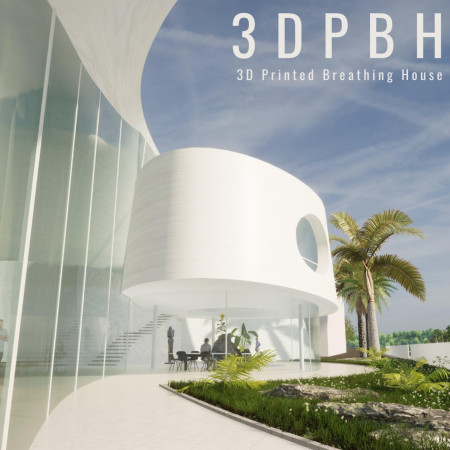 3d Printed Courtyard Home Utilizing Natural Materials for Passive Climate Control