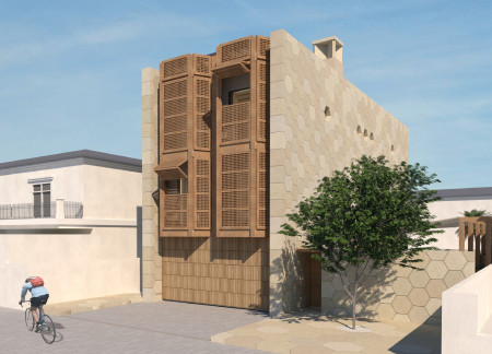 Rainwater Harvesting Through Earth Pipe Design in a Stone and Wood Residence