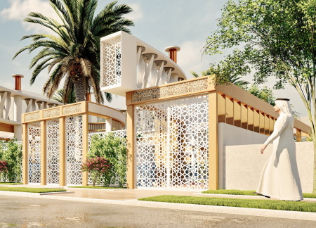 Aquaponics-Integrated Community Spaces Featuring Bamboo Framing and Natural Ventilation