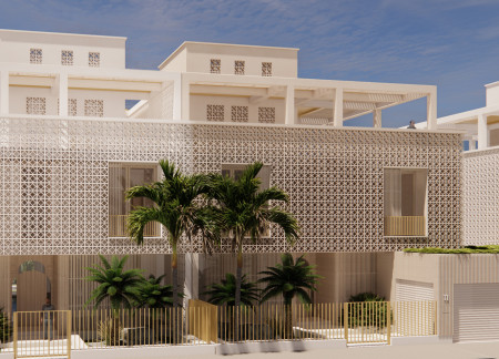 Perforated Brick Fa&ccedil;ade and Sustainable Gray-Water Systems in Urban Family Housing