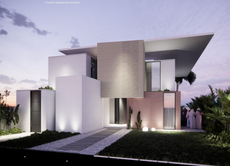 Charred Wooden Shingles and Precast Concrete Define a Versatile Family Residence