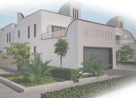 Charred Wooden Shingles and Textured Brickwork Enhancing Community Connectivity