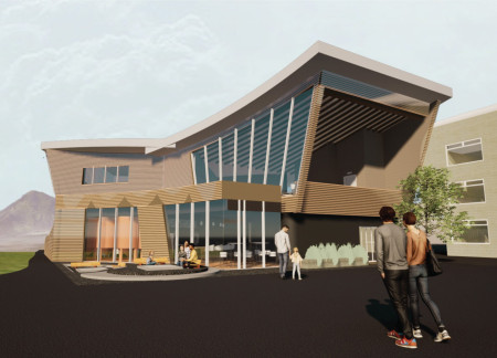 Basalt and Timber Spa Harmonizing with Iceland's Natural Landscape