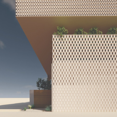 Charred Wooden Shingles and Recycled Bricks Create a Flexible Residence Emphasizing Natural Ventilation