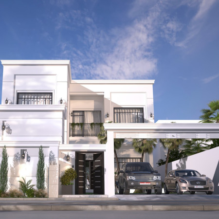 Charred Wooden Shingles and Cross-Laminated Timber Panels Enhance Sustainable Living Structure