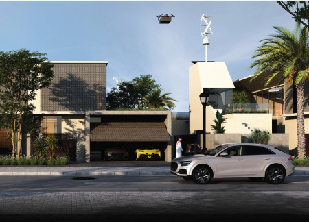 Vertical Gardens and Natural Stone Integrate in Sustainable Residential Community Design