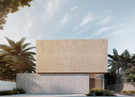 Earthen Plaster and Natural Stone Blend in a Sustainable Urban Dwelling