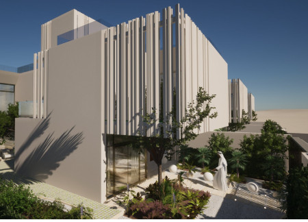 Terracotta Screens and Green Roofs Shape a Sustainable Residential Retreat