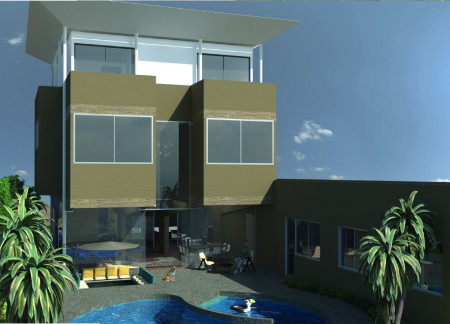 Charred Wood Shingles and Cross-Laminated Timber Define a Sustainable Family Residence