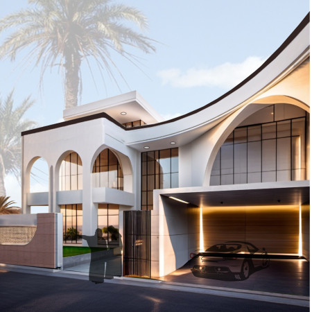 Limestone Facades and Traditional Jaali Screens Enhance Sustainable Living in Contemporary Emirati Design