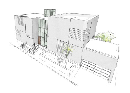 Charred Wood Shingles and Solar Film Define Sustainable Residential Living