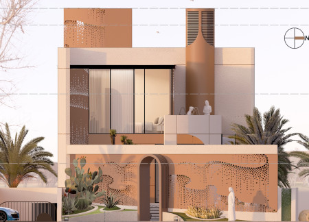 Terracotta Jali Walls and Wind Tunnel Design Enhance Sustainable Living in Dubai