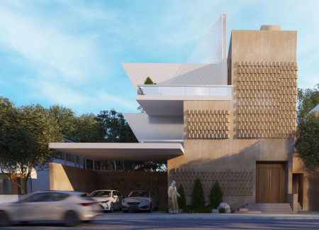 Perforated Facade and Cross-Ventilation in Sustainable Emirati Housing