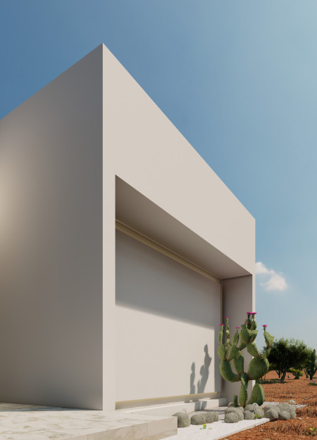 Sustainable Living Villa Emphasizing Local Materials and Prefabricated Construction Techniques