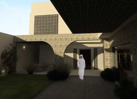 Sustainable Living Through Passive Cooling and Local Lime Stone Craftsmanship