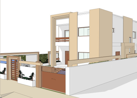 Charred Wooden Shingles and Green Walls Define Sustainable Urban Living