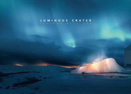 Charred Wooden Shingles and Glass Fa&ccedil;ade Enveloping a Geothermal Wellness Retreat