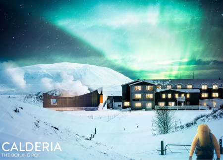 Rammed Earth Structure Embracing Geothermal Features for a Wellness Retreat