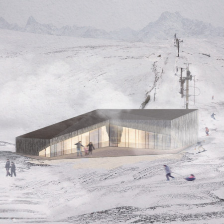 Lava-Based Concrete and Charred Wood Create a Multifunctional Hub in Icelandic Wilderness