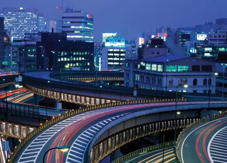 Charred Wooden Shingles and Glass Create Dynamic Community Spaces over Transit Infrastructure