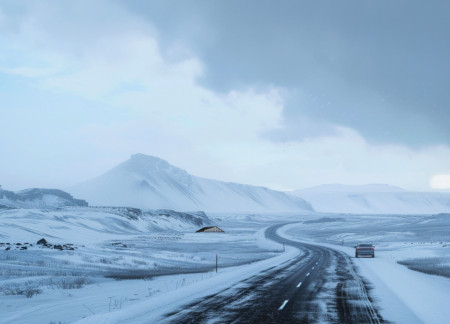 Charring Wood and Basalt Stone Unite in Sustainable Alpine Shelter