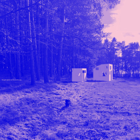 Charred Wooden Shingles and Acoustic Insulation Enhance a Compact Community Living Space