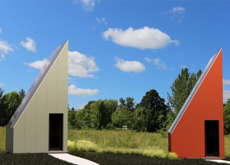 Translucent Roof Panels and Quadcore Insulation Enhance Compact Micro Living Space