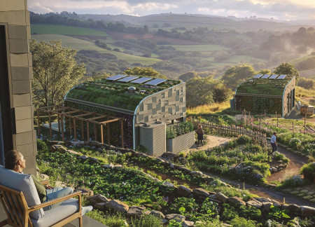 Vertical Gardens and Quadcore Panels in Sustainable Rural Living