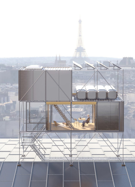 Charred Wooden Shingles and Kingspan Insulation Define Sustainable Urban Living Solutions