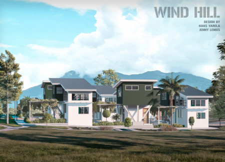 Red Brick Residences Enhanced by Biofiltration Systems and Natural Ventilation