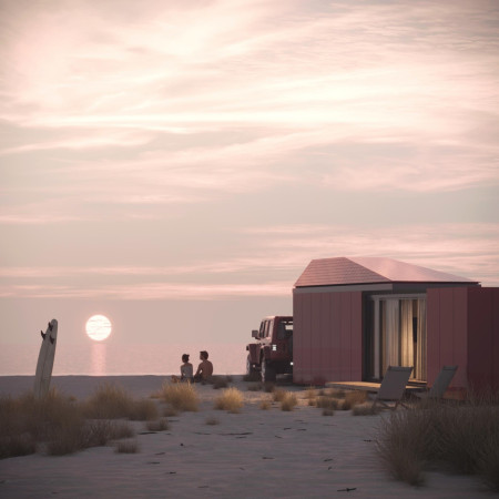 Smart Foam Panels and Solar Energy Integration in a Compact Residential Unit