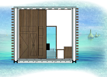 Floating Microhomes Constructed with Structural Reinforced Concrete and Expanded Polystyrene for Sustainable Coastal Living