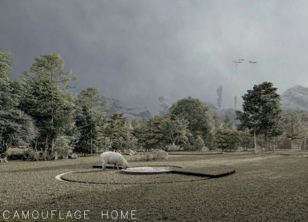 Survival Roofs and Underground Yards in Flexible Microhomes Utilizing Natural Materials