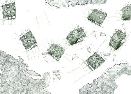 Cross-Laminated Timber Hubs Integrated with Renewable Energy Solutions for Coastal Living